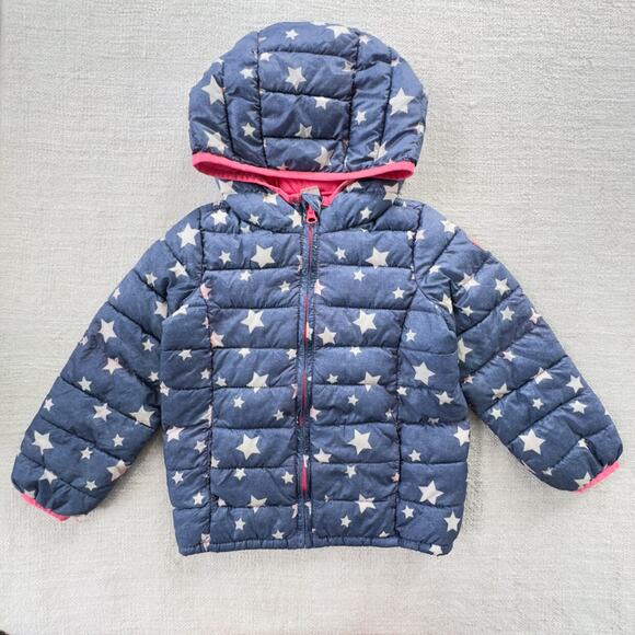 Gap Primaloft Blue Star Puffy Jacket - Picture 1 of 8